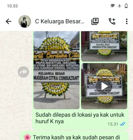 Pengiriman Papan Bunga Duka Cengkareng