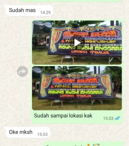 Pengiriman Papan Bunga Cengkareng
