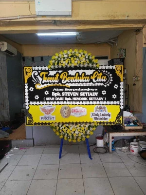 Papan Bunga di Cengkareng